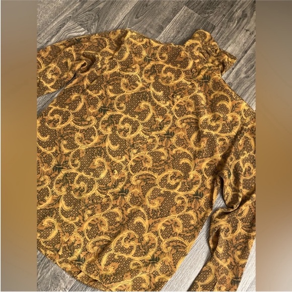 Jac Dale Women Brown Long Sleeve Blouse - Picture 10 of 16